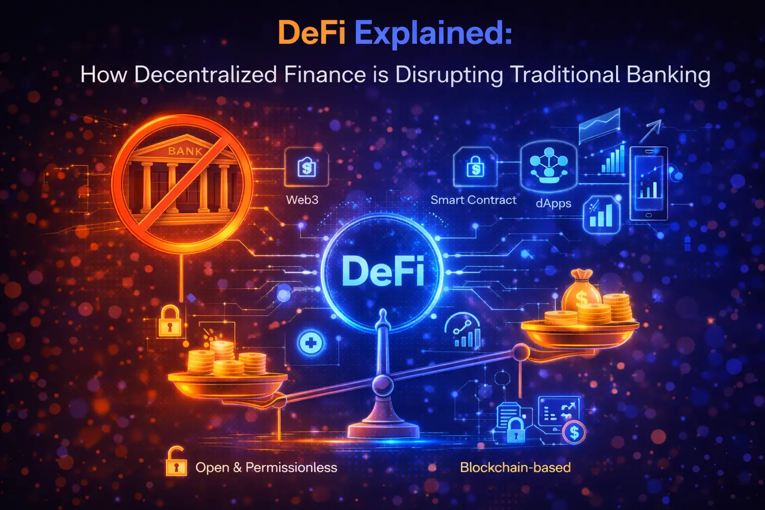 DeFi Explained: How Decentralized Finance is Disrupting Traditional Banking