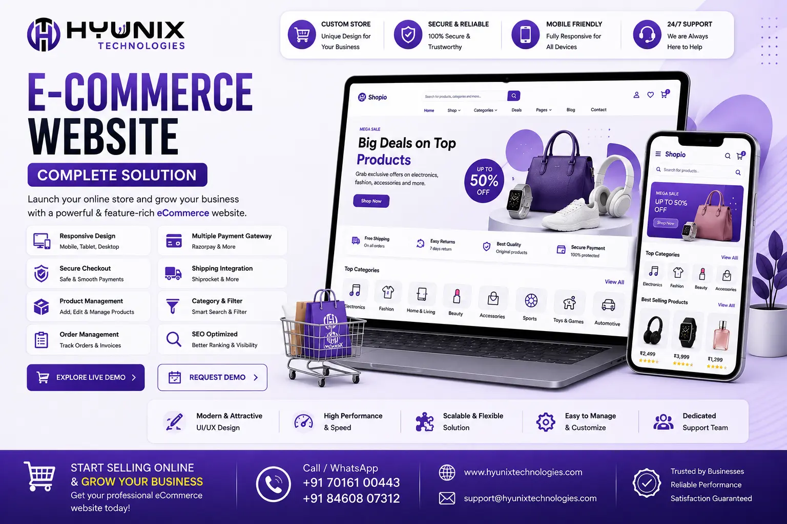 E-commerce Website Demo